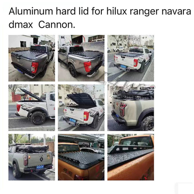 Aluminum Hard Lid Tonneau Cover For Ranger T6 T7 T8 Triton Navara Revo