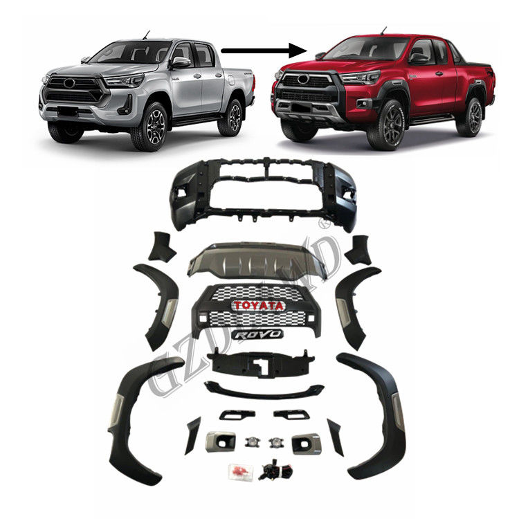 Toyota Hilux Facelift 4x4 Body Kits Revo To Rocco Conversion