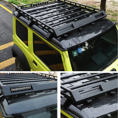 4X4 Car Roof Basket Luggage Steel Platform Roof Racks For JB74 JB64 Cargo Carriers GZDL4WD