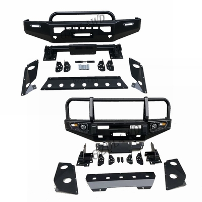 4x4 Rolled Steel Front Bumper Guard For Navara D40 2006-2010 Front Bumper Bull