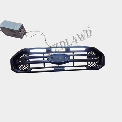 Modified Front Bumper Grill Mesh Pickup Auto Car Front Grille For Ford Ranger Raptor 2018 T8 Px3 Xl