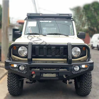 Schwarze Farbe 4x4 Stahl Autobomber für Jimny 2019+ Front Bull Bar Bumper