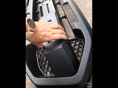 2018 2019 Ford Ranger Raptor Matte Black Front Grille 4x4 Body Kits